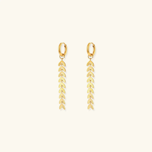 [Raffine]Faith Fishtail Earrings
