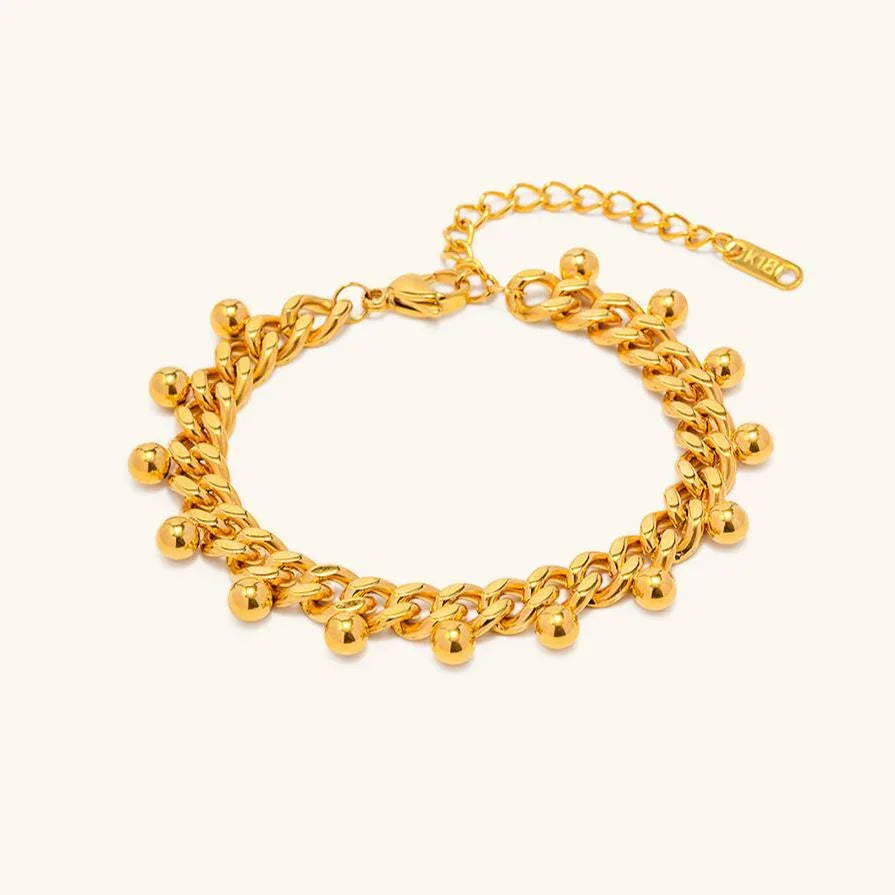 [Raffine]Felicity Gold Chain Bracelet
