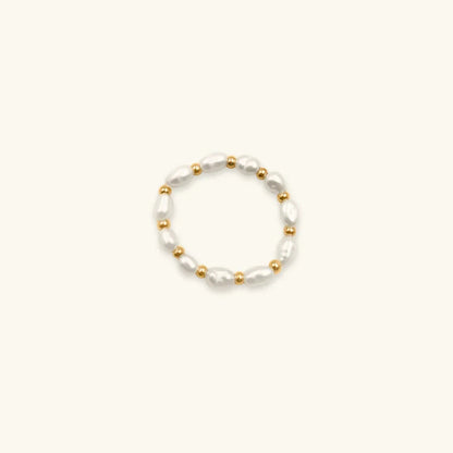 [Raffine]Fiji Pearl Band Ring