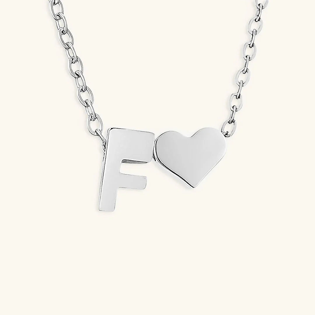 [Raffine]Ria Initial Letter Gold Necklace