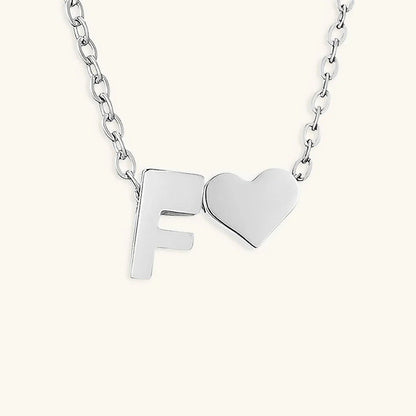 [Raffine]Ria Initial Letter Gold Necklace