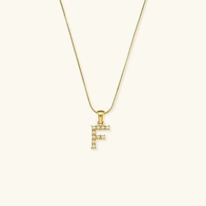 [Raffine]Augustine Initial Letter Pearl Necklace