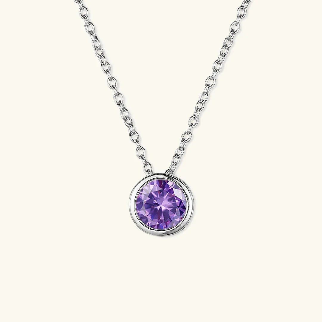 [Raffine]Amelia Birthstone Necklace