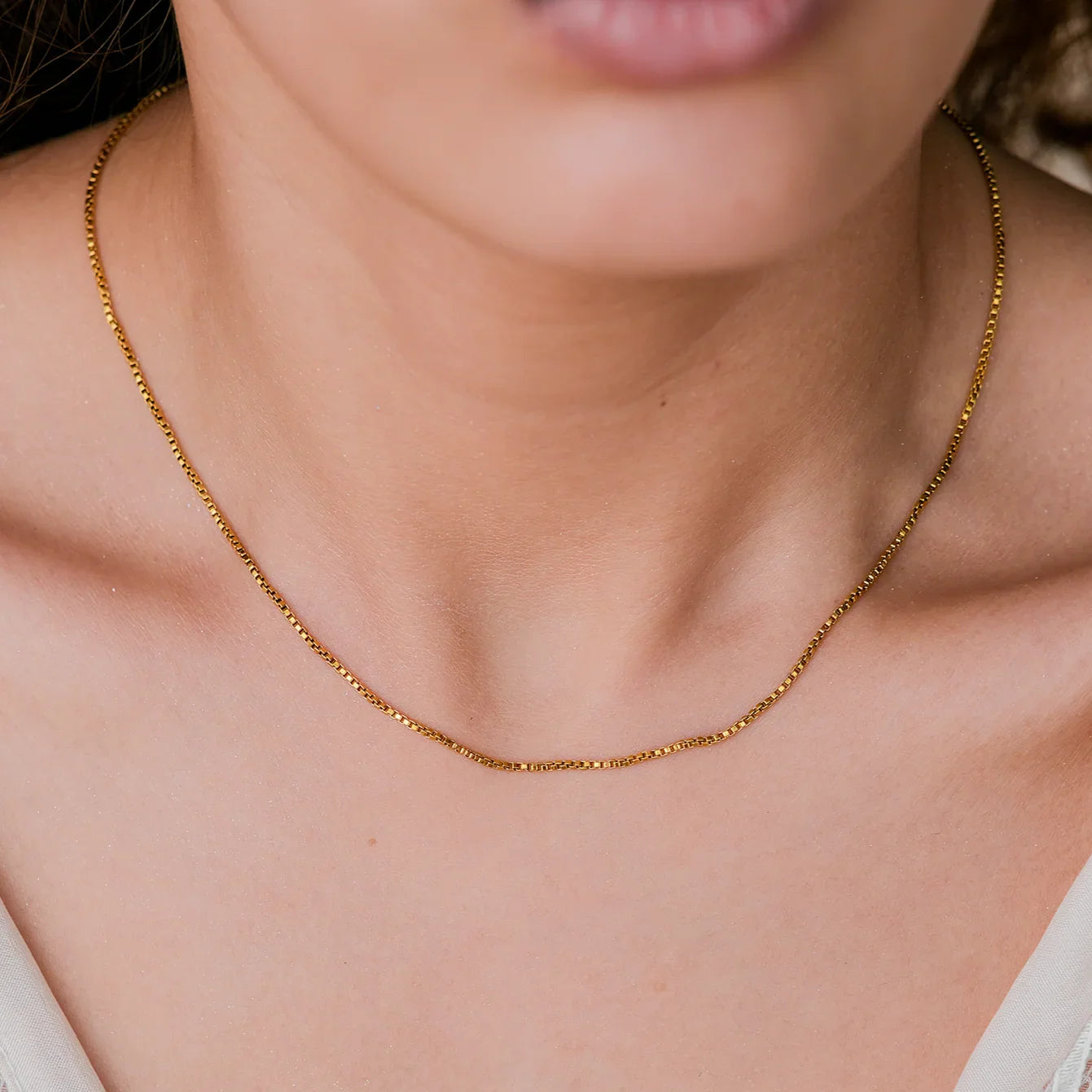 [Raffine]Geordyn Gold Chain Necklace