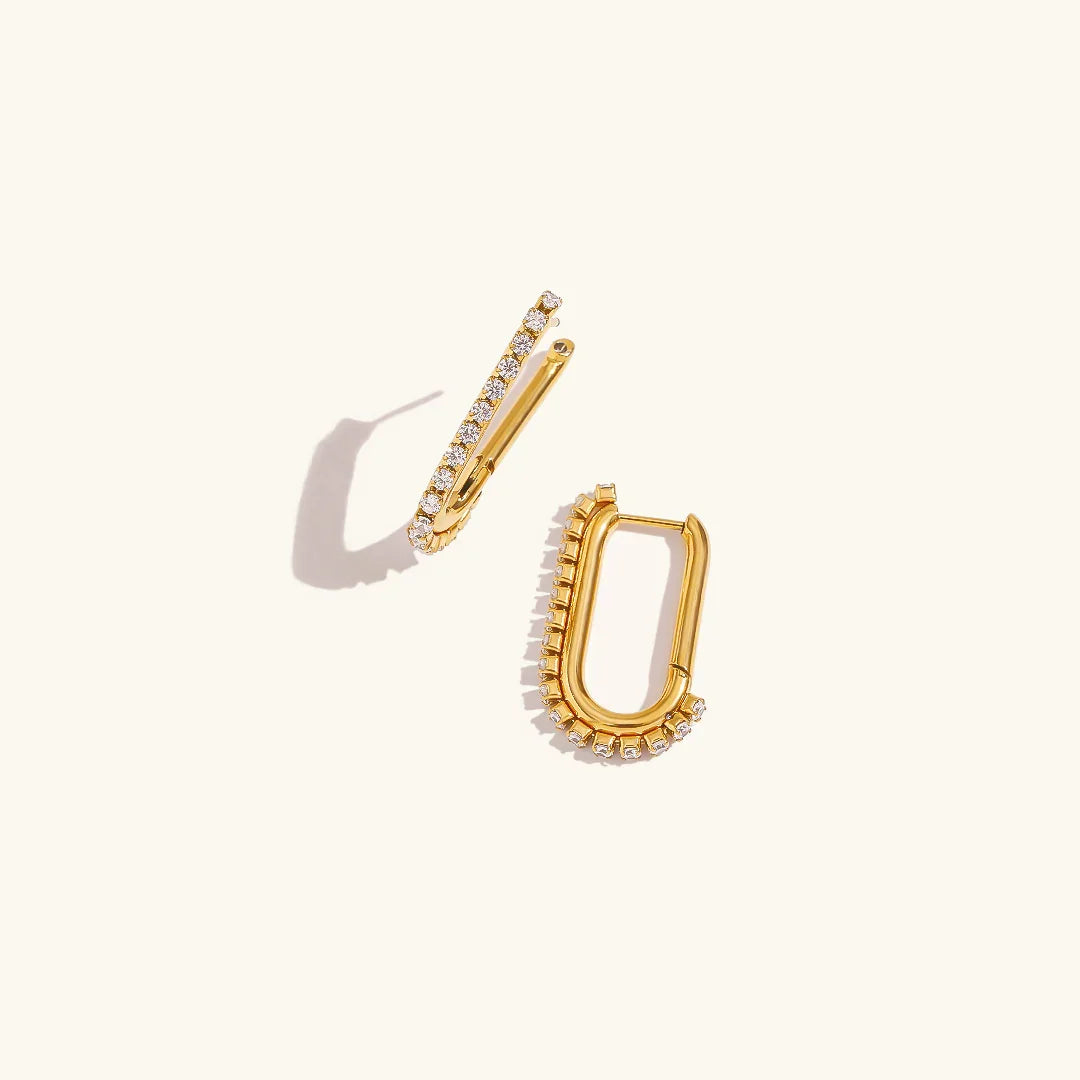 [Raffine]Georgia Diamond Earrings