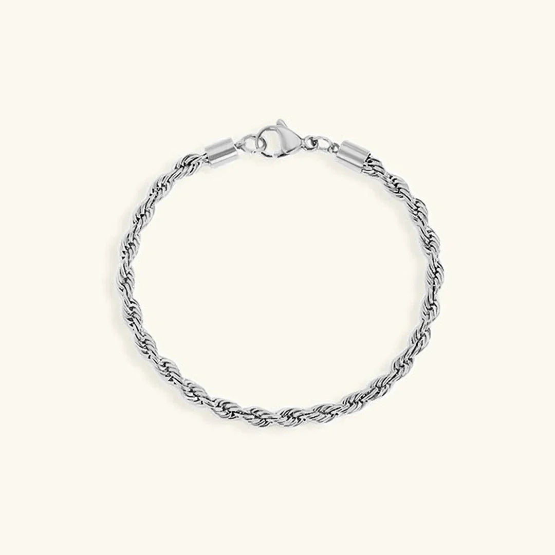[Raffine]Gigi Rope Chain Gold Bracelet
