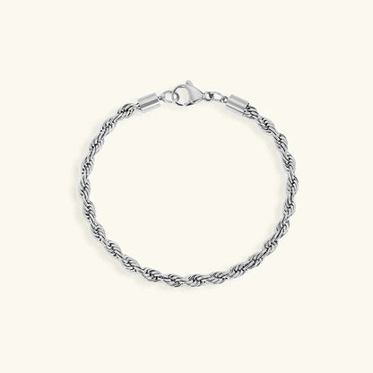 [Raffine]Gigi Rope Chain Gold Bracelet