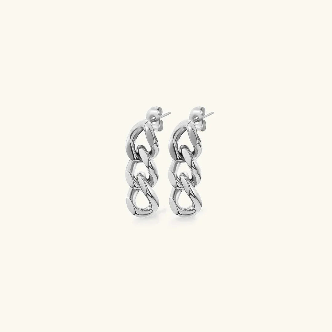 [Raffine]Giselle Gold Chain Earring