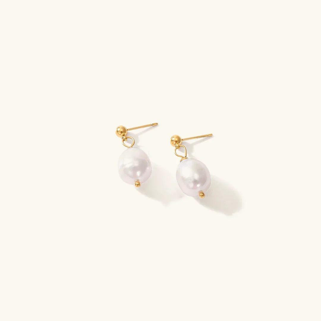[Raffine]Gloria Freshwater Pearl Earrings