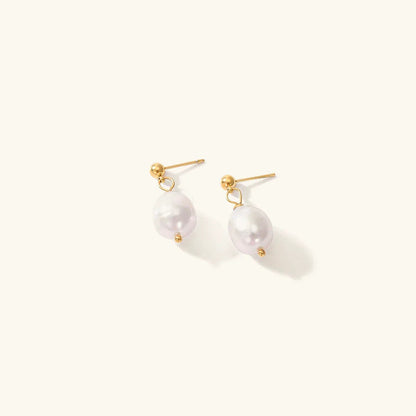 [Raffine]Gloria Freshwater Pearl Earrings