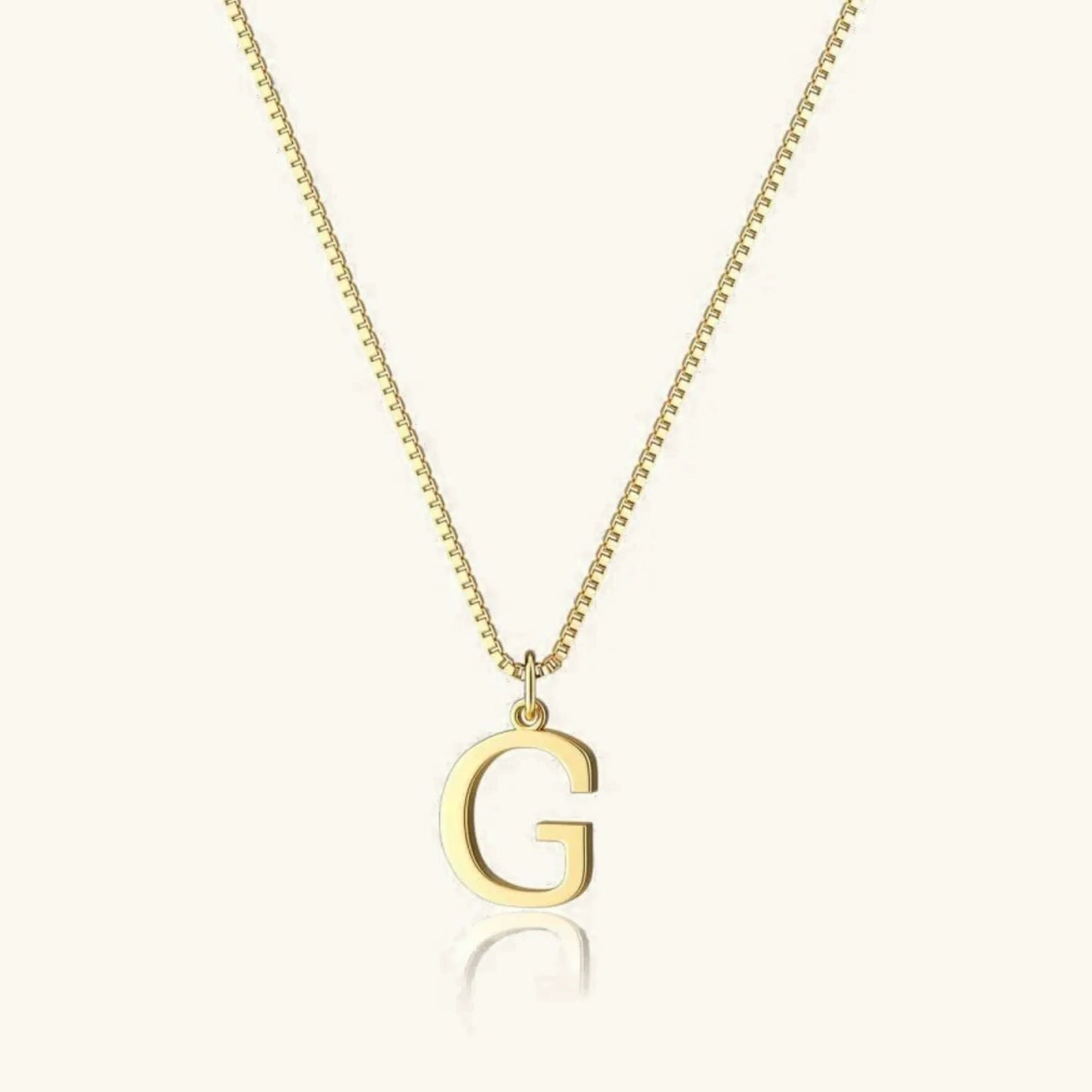 [Raffine]Therese Letter Initial Gold Necklace
