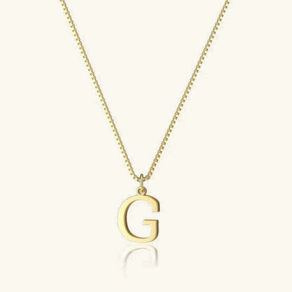 [Raffine]Therese Letter Initial Gold Necklace