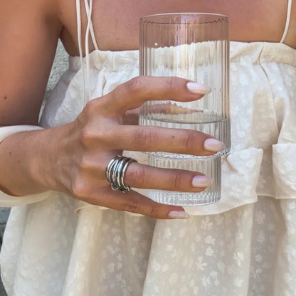 [Raffine]Emmanuelle Diamond Ring Stack