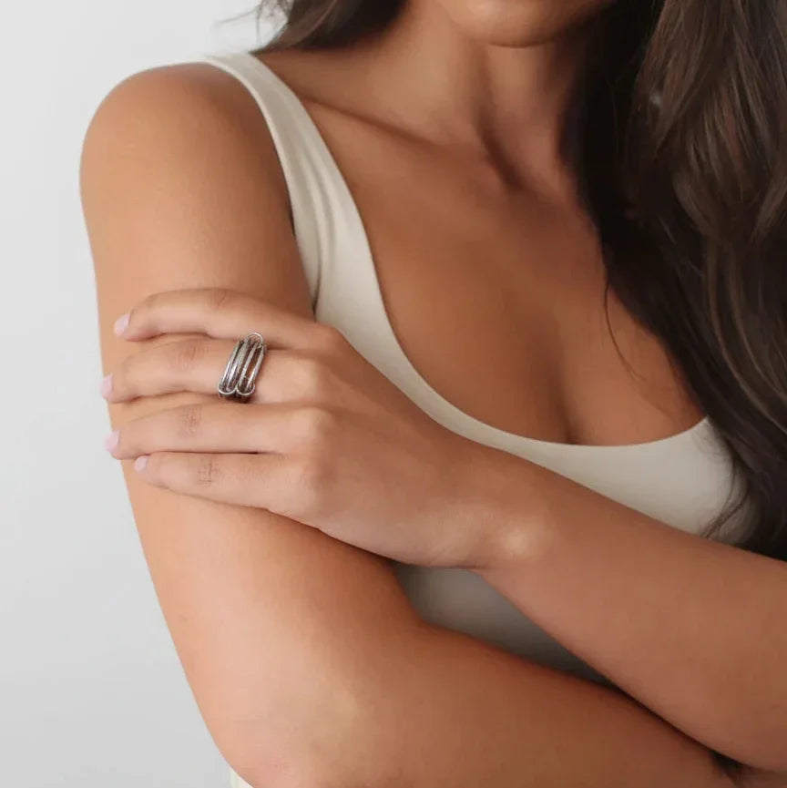 [Raffine]Emmanuelle Diamond Ring Stack