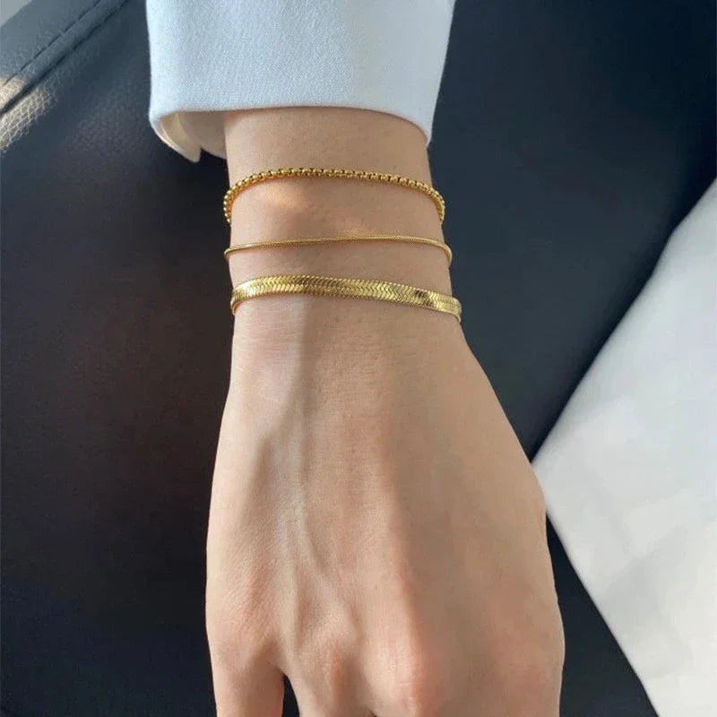 [Raffine]Cynthia Gold Bracelet