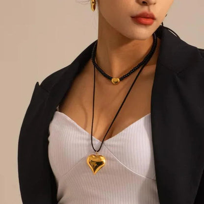 [Raffine]Lavine Heart Necklace