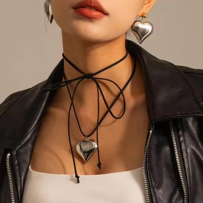 [Raffine]Lavine Heart Necklace