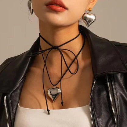 [Raffine]Lavine Heart Necklace