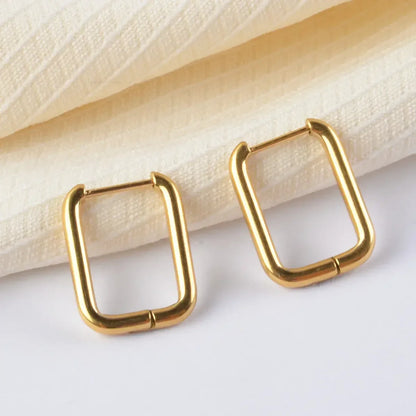 [Raffine]Ambrielle Gold U Hoops