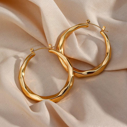 [Raffine]Aire Hoop Earrings