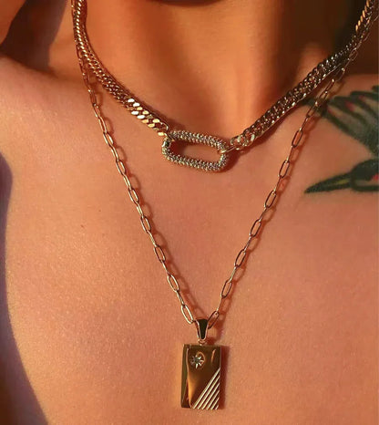 [Raffine]Kleo Diamond Choker