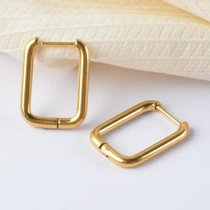 [Raffine]Ambrielle Gold U Hoops