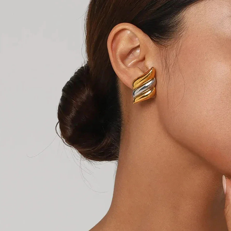 [Raffine]Vera Gold Earrings