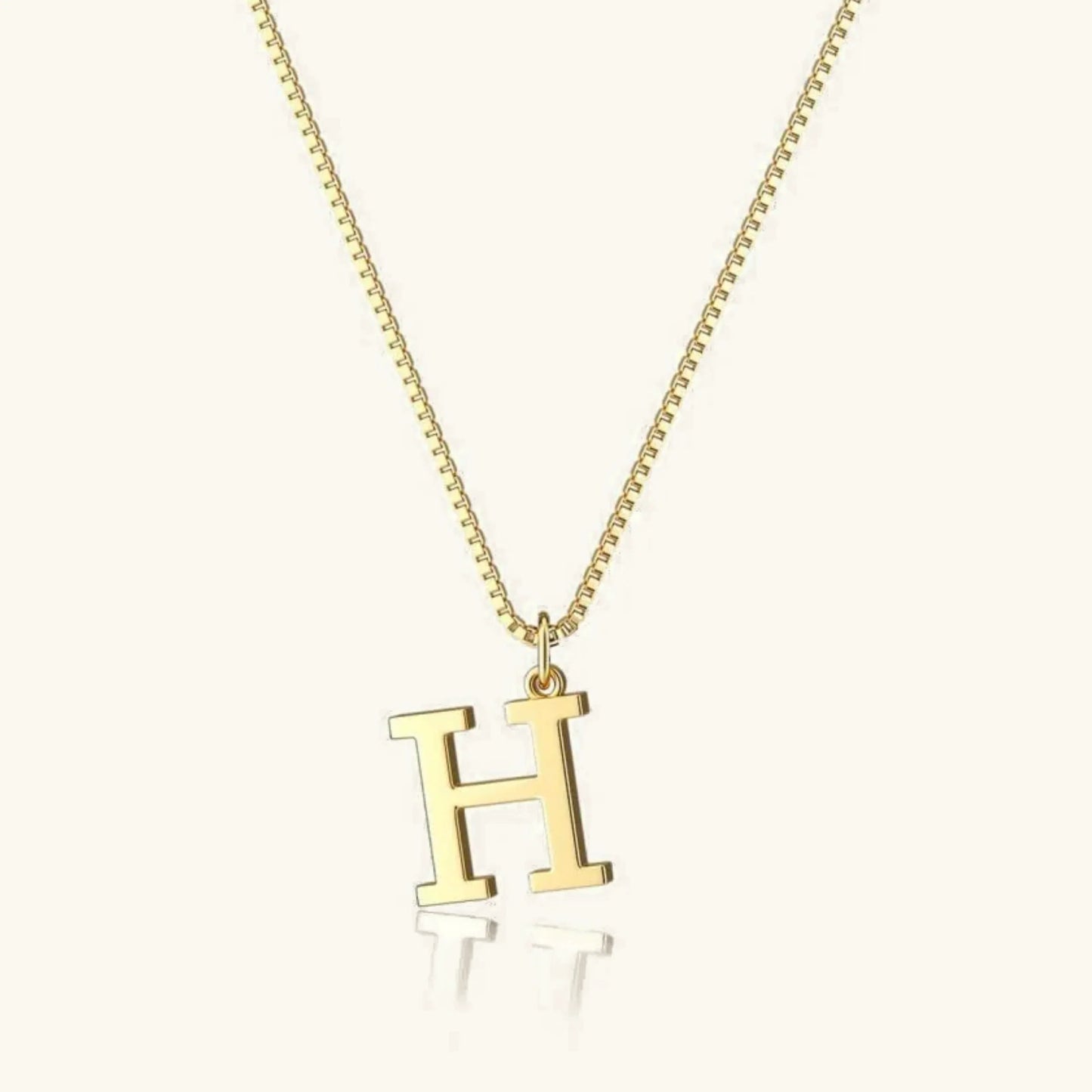 [Raffine]Therese Letter Initial Gold Necklace
