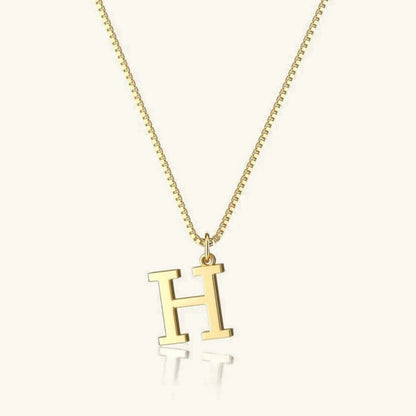 [Raffine]Therese Letter Initial Gold Necklace