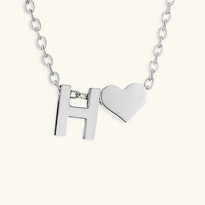 [Raffine]Ria Initial Letter Gold Necklace