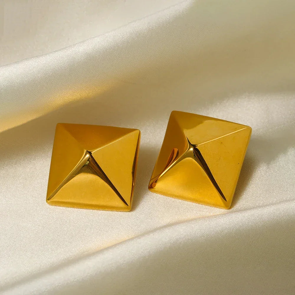 [Raffine]Barbara Gold Earrings