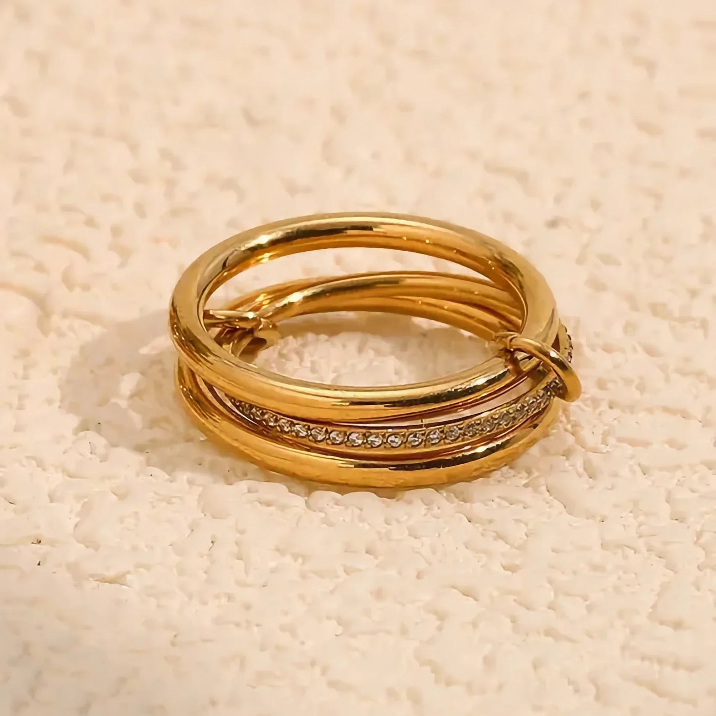 [Raffine]Dara Diamond Ring Stack
