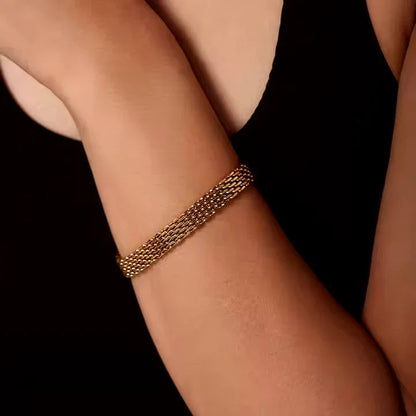 [Raffine]Imara Gold Chain Bracelet