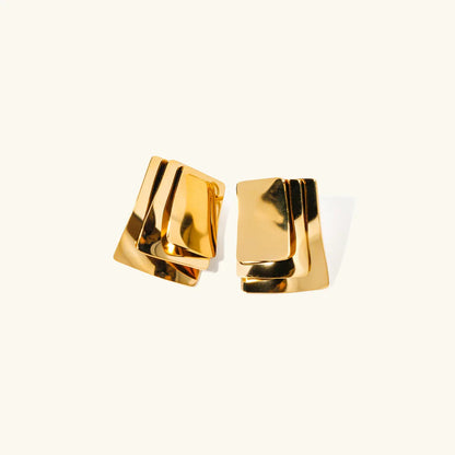 [Raffine]Hettie Gold Earrings