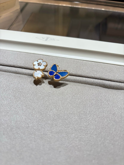 [Raffine] GLÜCKSFRÜHLING SCHMETTERLING OFFENE RINGE