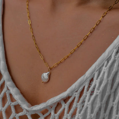 [Raffine]Angelica Freshwater Pearl Necklace