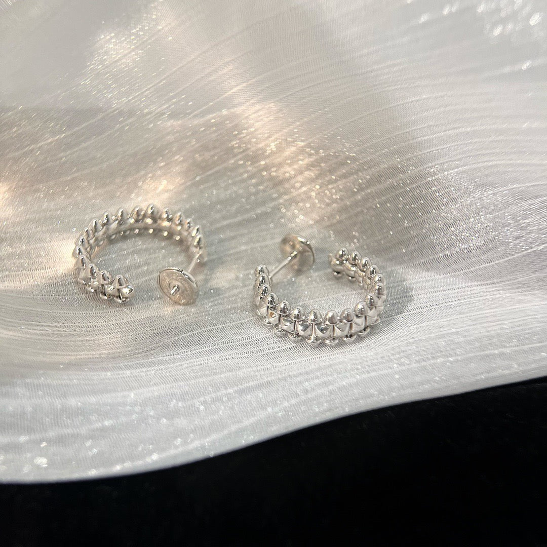 [Raffine]CLASH SMALL HOOP EARRINGS
