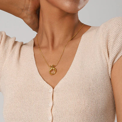 [Raffine]Anastasia Gold Necklace