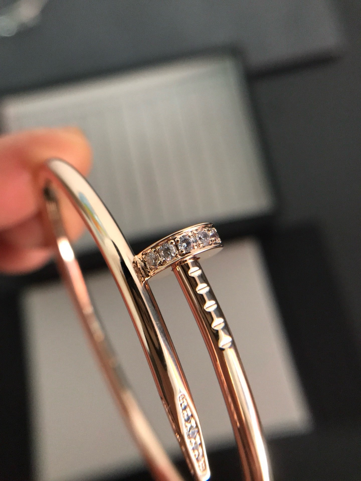 [Raffine]JUSTE BRACELET 3.5MM DIAMONDS