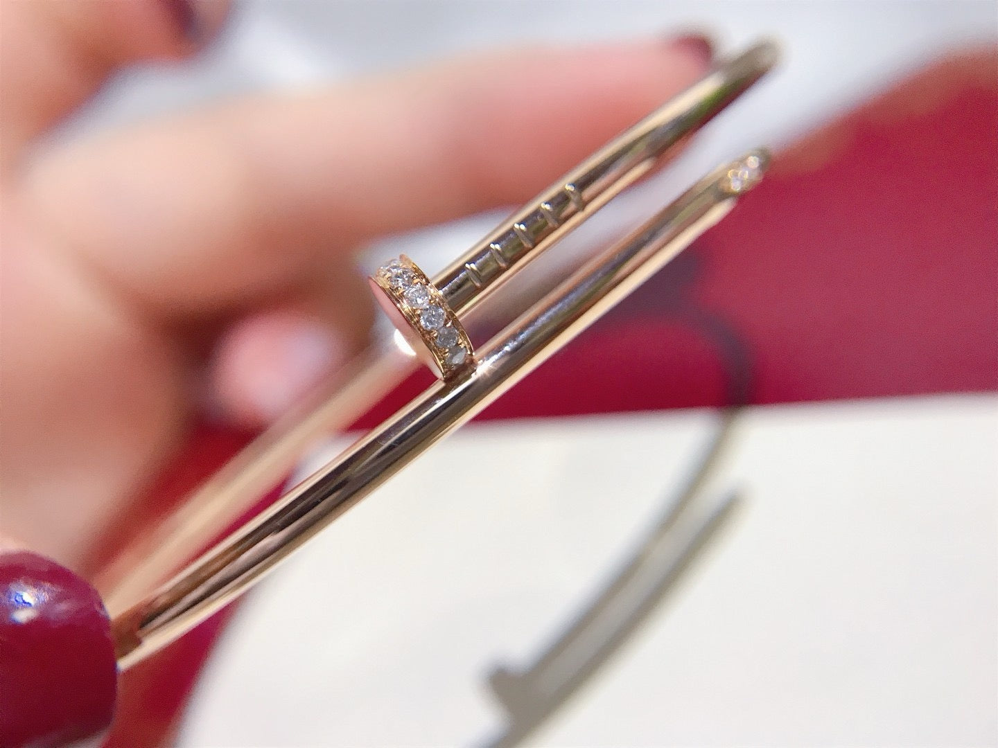 [Raffine]JUSTE BRACELET 2.5MM DIAMONDS