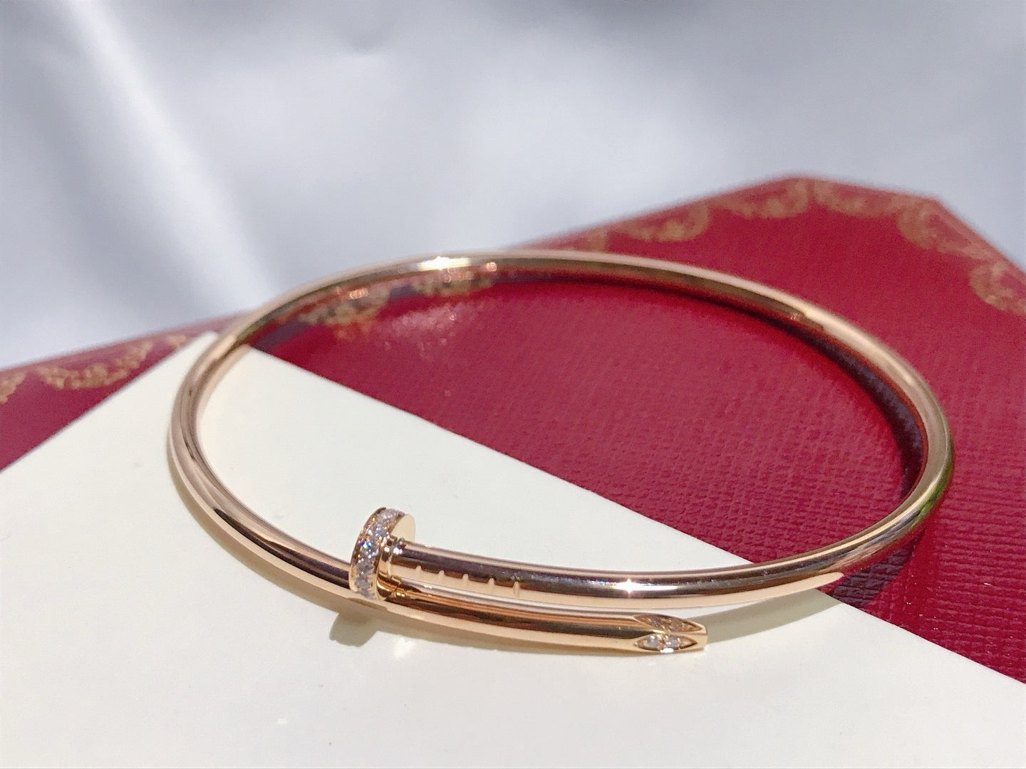 [Raffine]JUSTE BRACELET 2.5MM DIAMONDS