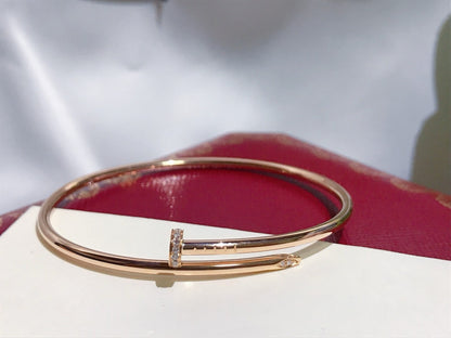[Raffine]JUSTE BRACELET 2.5MM DIAMONDS