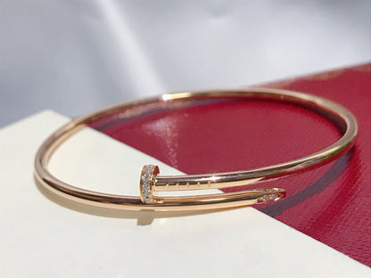 [Raffine]JUSTE BRACELET 2.5MM DIAMONDS
