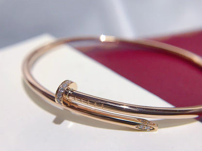 [Raffine]JUSTE BRACELET 2.5MM DIAMONDS