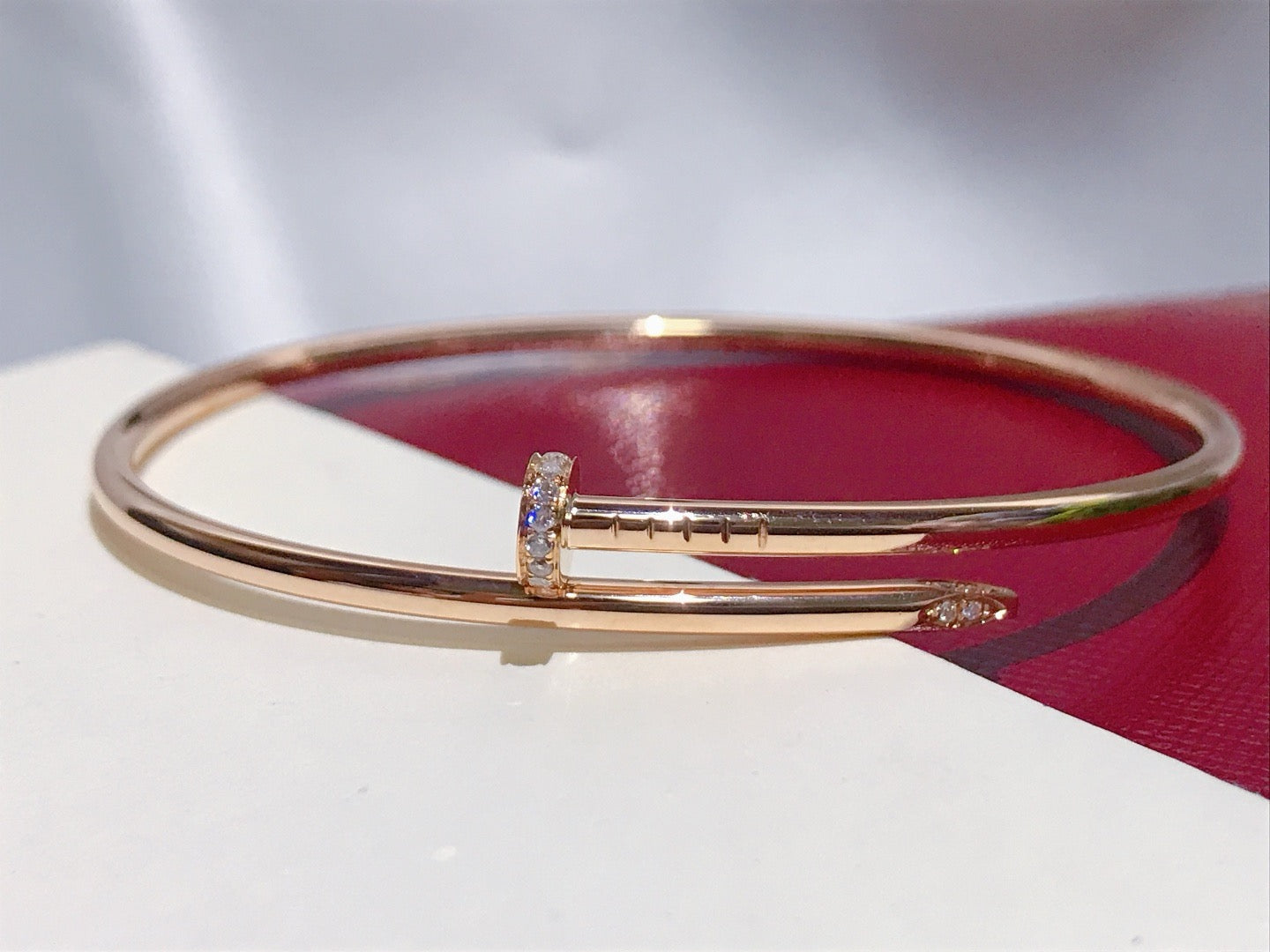 [Raffine]JUSTE BRACELET 2.5MM DIAMONDS
