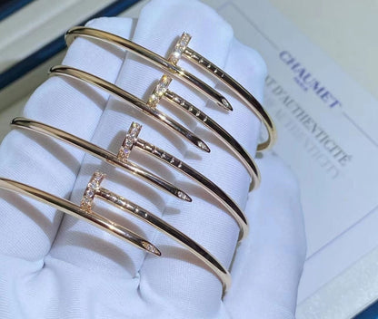 [Raffine]JUSTE BRACELET 2.5MM DIAMONDS