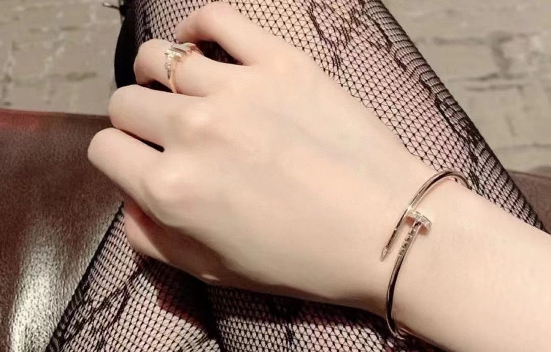 [Raffine]JUSTE BRACELET 2.5MM DIAMONDS