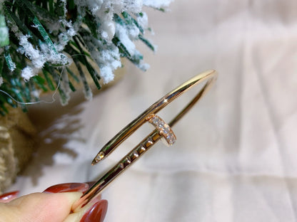 [Raffine]JUSTE BRACELET 2.5MM DIAMONDS