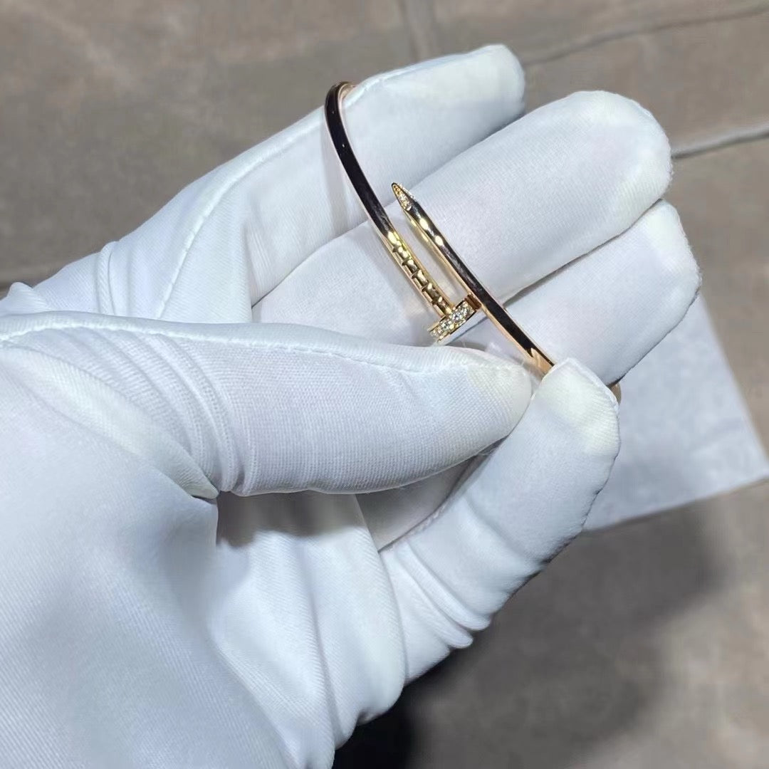 [Raffine]JUSTE BRACELET 2.5MM DIAMONDS
