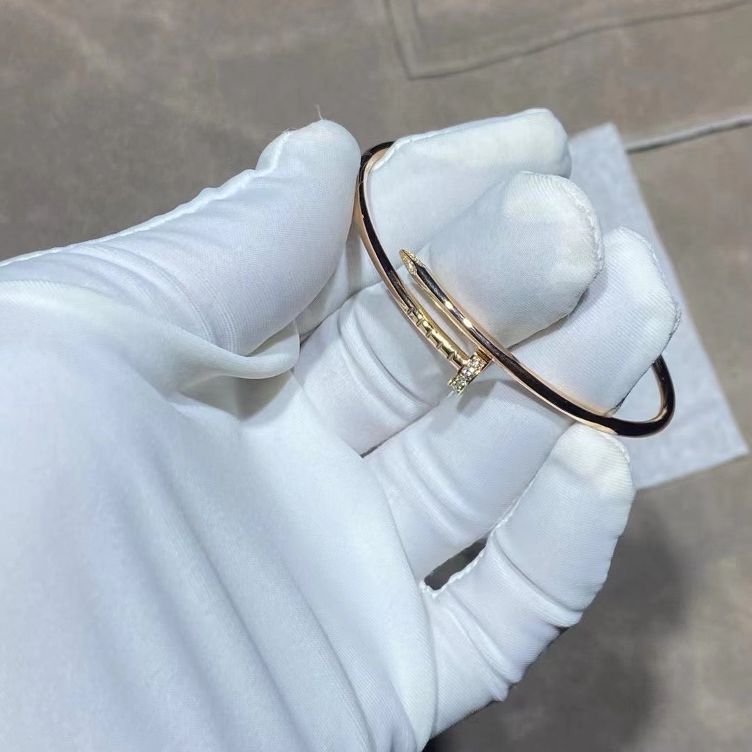 [Raffine]JUSTE BRACELET 2.5MM DIAMONDS